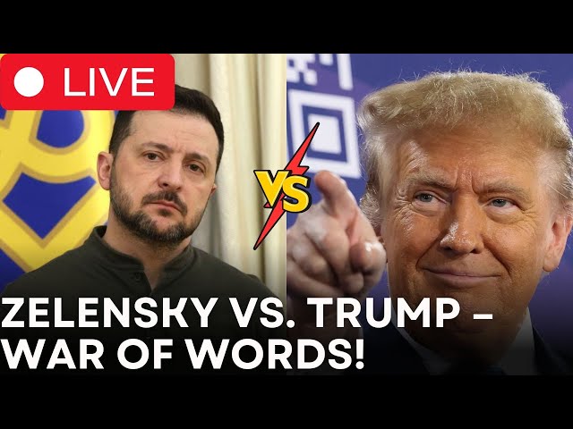 LIVE | Zelensky SLAMS Trump: "He Lives in a Disinformation Bubble!" | CLRCUT