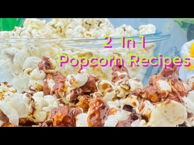 Making Movie Theater 🍿Popcorn at Home 🏡 | Popcorn Recipe 🍿| Sweet Popcorn | Caramel Popcorn |