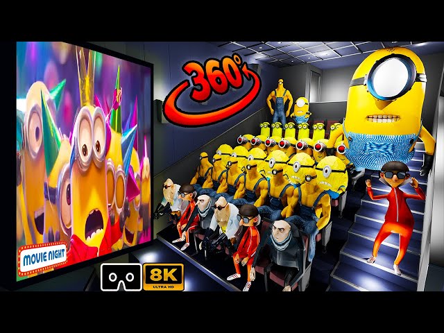 Despicable Me 4 in 360° | Secret Ending Short film (BENNY'S BIRTHDAY) | CINEMA HALL | Mega Minions