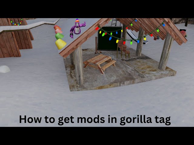 How to get mods in gorilla tag #gorillatag #mods #sharkbite3 #fun #menu