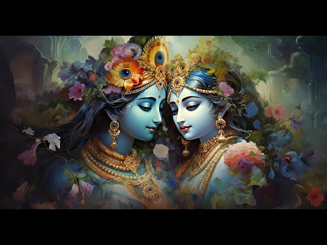 "Divine Duet: Radha and Krishna’s Blissful Song" 🌸 | Radha Krishna Song | #viral #trending #song