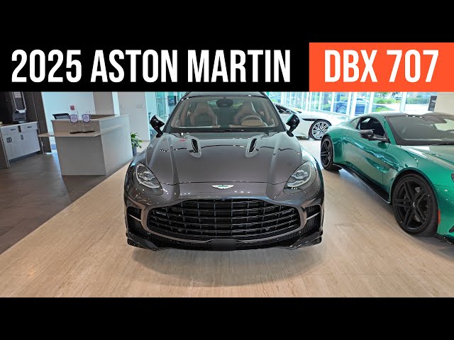 Aston Martin DBX 707 2025: What's Been Improved?