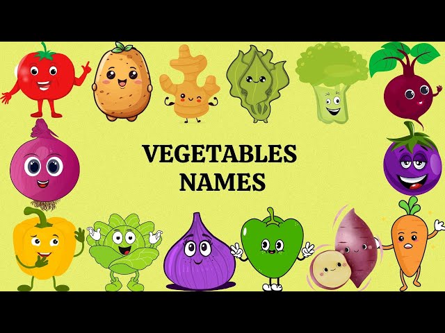 Vegetables Name | Vegetables Vocabulary with Pictures | Vegetables Name in English | Vegetables pics