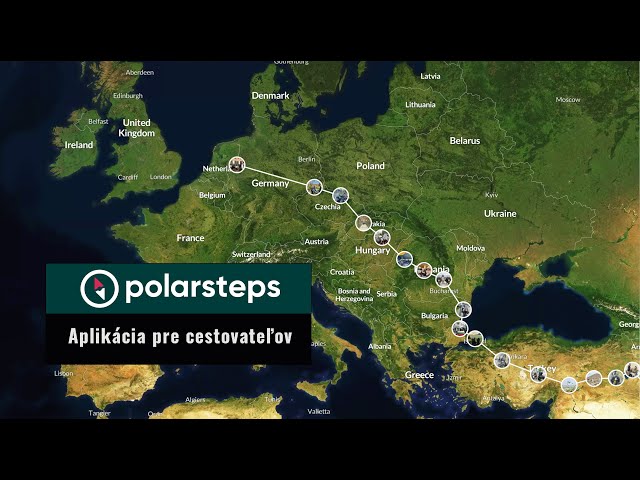 Polarsteps - Aplikácia pre cestovateľov | FUNRIDE