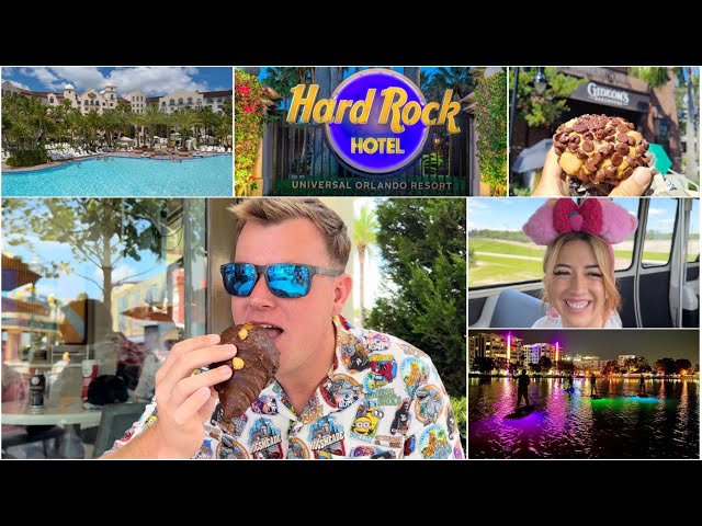 FLORIDA VLOG: Building Disney Ears at Springs, Hard Rock Hotel, GIDEONS & Orlando NIGHT Kayaking! 🤩