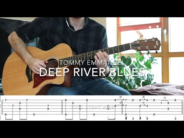 Deep River Blues [Tommy Emmanuel] | Fingerstyle Passages /w Tabs #2