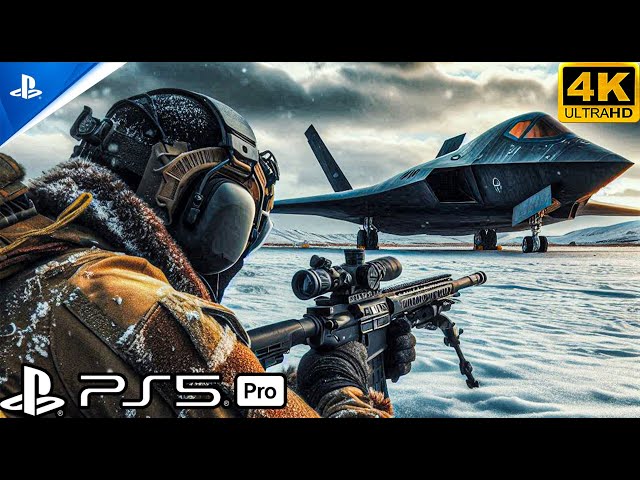 HIJACKING A STEALTH BOMBER (PS5) Realistic ULTRA Graphics Gameplay [4K 60 FPS] Call of Duty