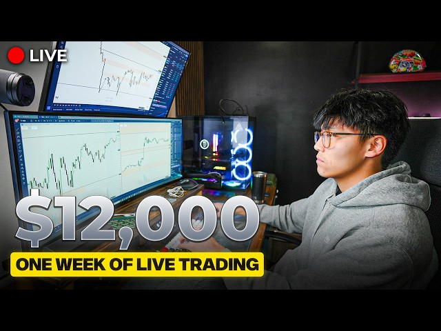 I made 12k in one week trading, here’s how I did it (live results)