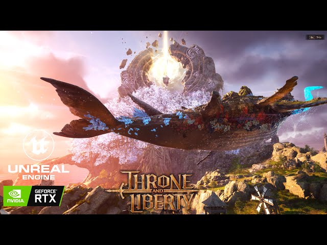 New MMORPG Gameplay | Throne And Liberty First Mission | Unreal Engine | Max Graphics RTX 4090