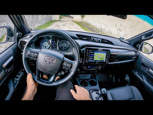 2021 Toyota Hilux Invincible [2.8 D-4D 204HP] | POV Test Drive #901 Joe Black