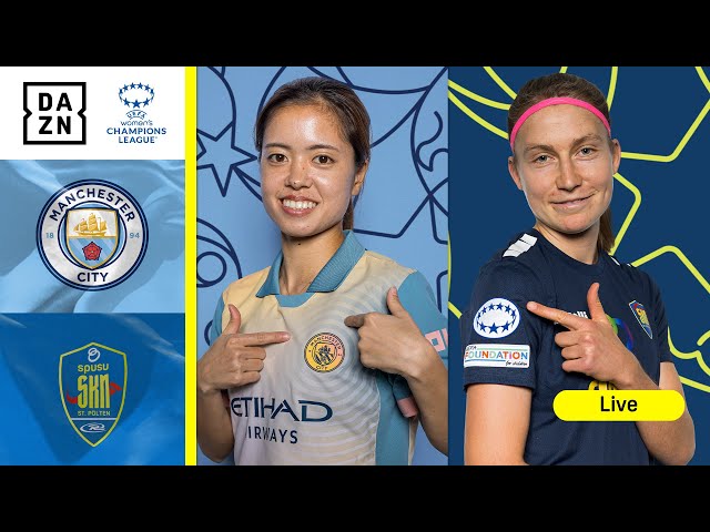 Manchester City vs. St. Pölten | UEFA Women's Champions League Matchday 5 Full Match