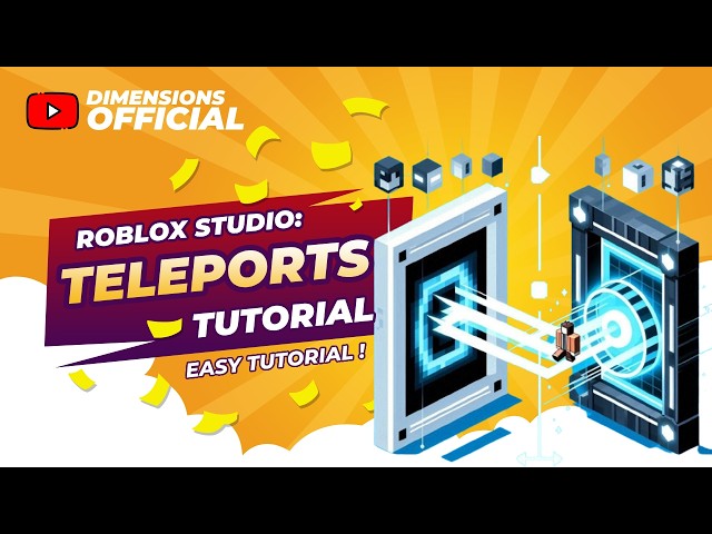 🚨How to make Teleports in Roblox Studio🚨: || Easy Step-by-Step Guide! ||  #viral #video