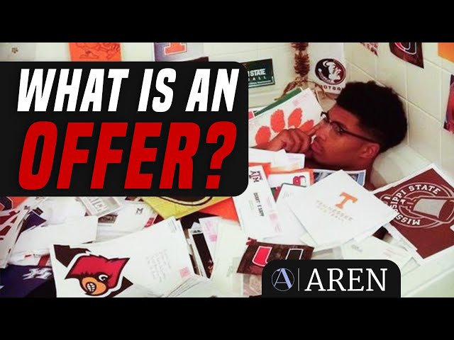 What’s an "Offer" to Play College Football?