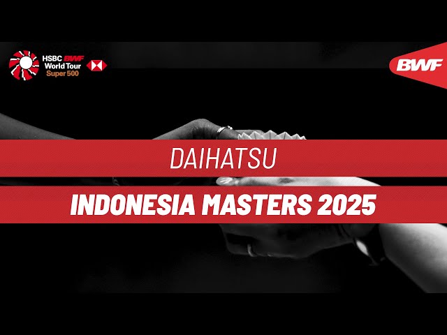 DAIHATSU Indonesia Masters 2025 | Day 3 | Court 1 | Round of 16