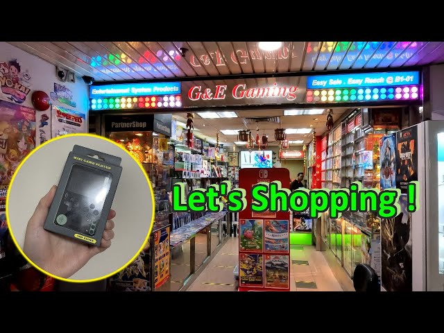 Let's Shopping at G&E Gaming in Singapore