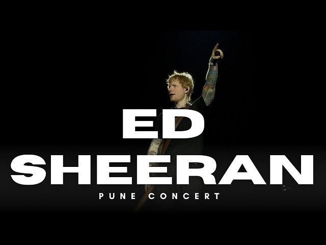 Ed Sheeran Pune Concert complete video #edsheeran #mathematicstour2025