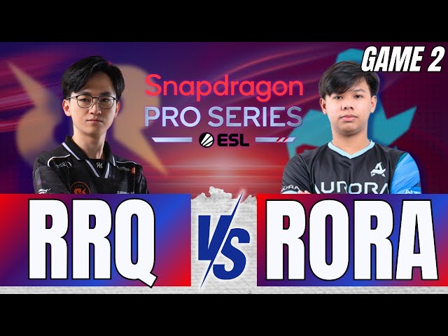 GRABE TALAGA MAG-CECILION! | GAME 2 | RRQ VS RORA | DAY 1 ESL CHALLENGE FINALS