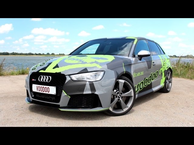 2016 Audi RS3 Review | Stage 2 Milltek Exhaust | Hartvoorautos.nl | English Subtitled