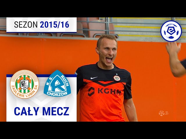 (2/2) Zagłębie Lubin - Ruch Chorzów | CAŁY MECZ | Ekstraklasa 2015/16 | 7. Kolejka