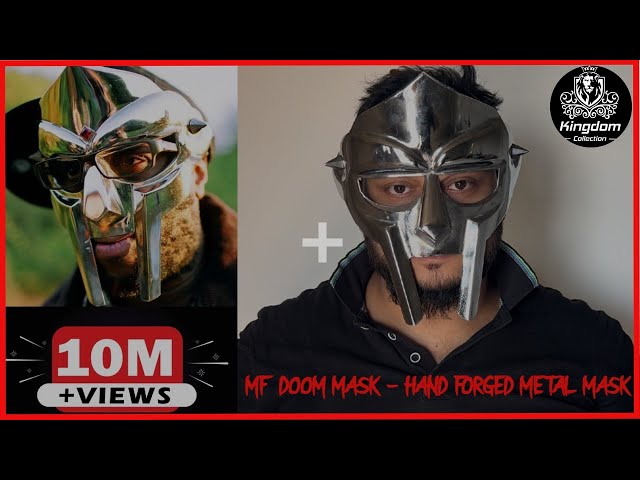 Metal Craft | Crafting Metal Mask | Authentic MF DOOM Mask | Hand Forged Mask | Kingdom Collection