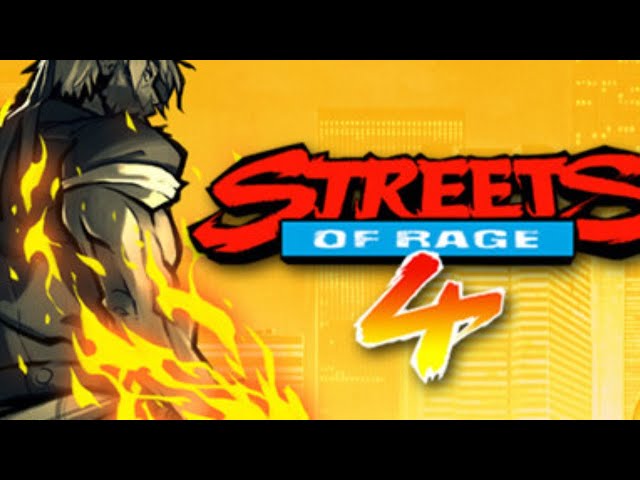 Street of rage 4 : stage 1 et 2