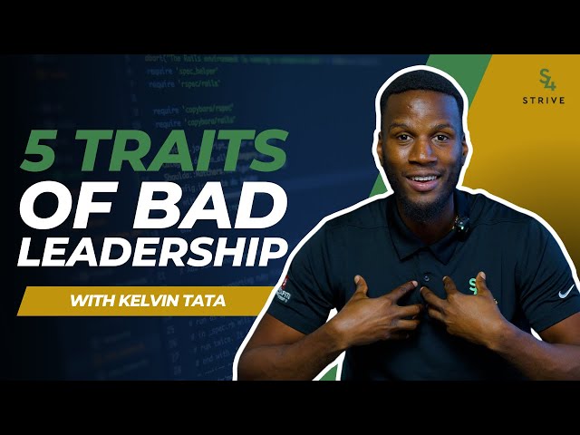 5 Traits of Bad Leadership | Spot the Red Flags!