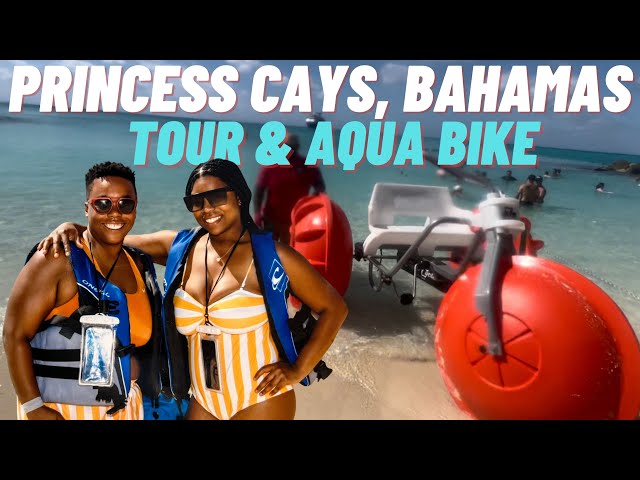 Carnival Spirit CRUISE | AQUA BIKE and Princess Cays, Bahamas Tour