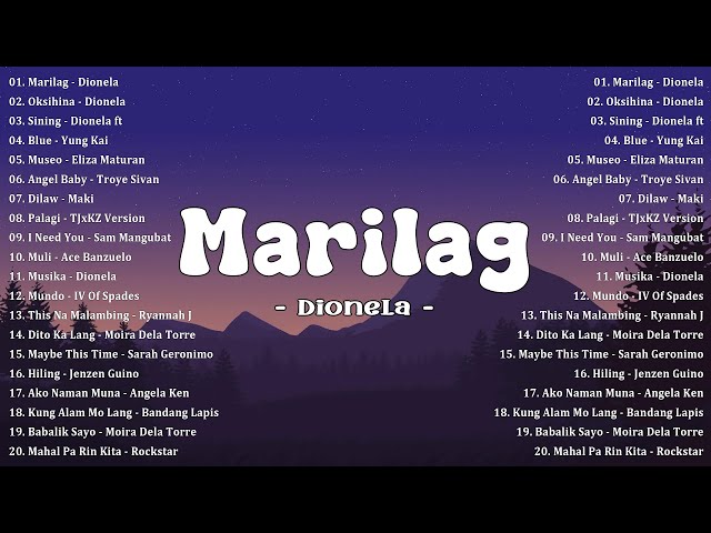 Marilag - Dionela, Museo🎧 NEW OPM Trending 2025 Playlist - OPM Acoustic love songs 2025