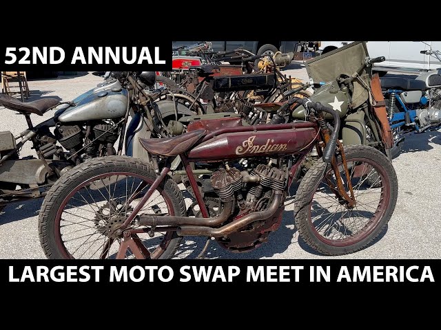 Davenport the Largest Motorcycle Swap Meet in America