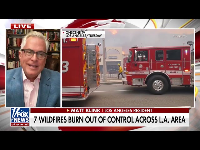 FNC 1 9 25 Matt Klink wildfires 11pm v2