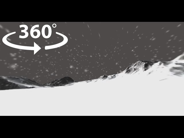 360° Arctic Blizzard #360video