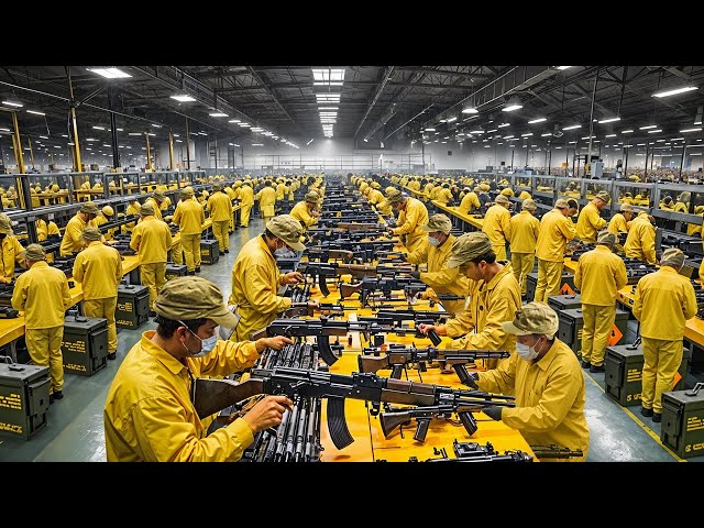 How Weapon Manufacturers Produce Millions Of AK-47's Every Single Year