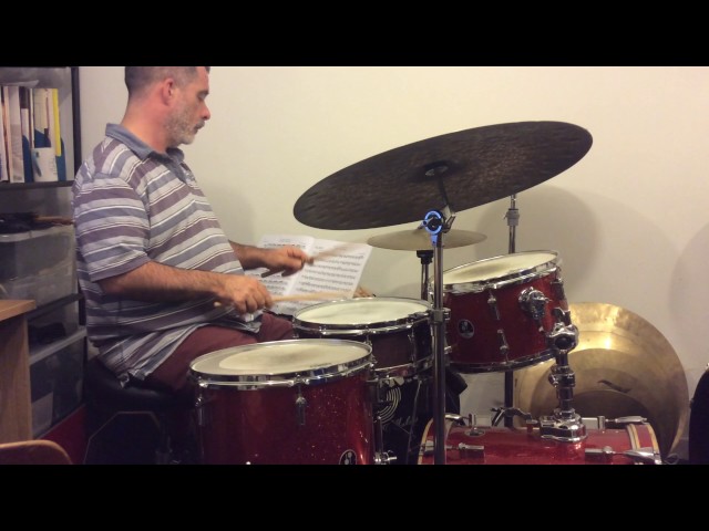 Flam Stomp From Charles Wilcoxon's Modern Rudimental Swing Solos