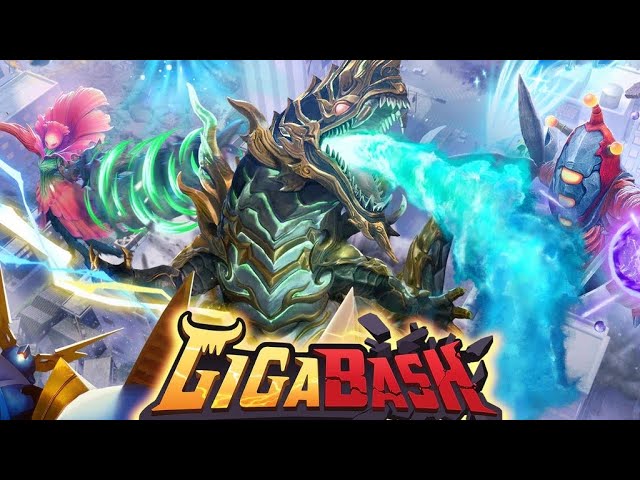 GigaBash | 4 Player Monster Mayhem Mode (CPU) #2