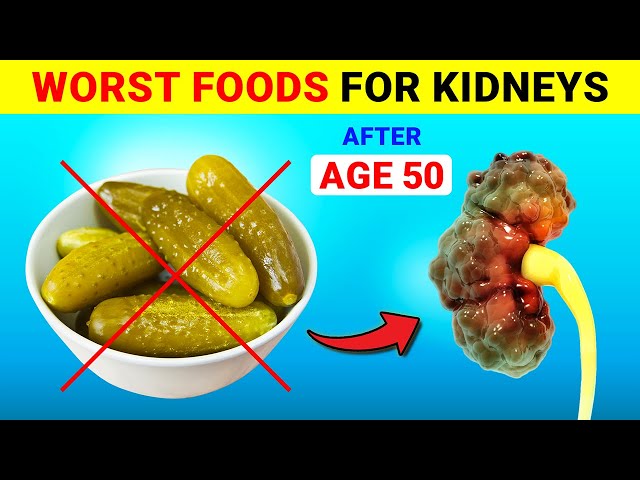 8 Worst Foods That Damage Your Kidneys After 50 | Practical Tips to Avoid Them