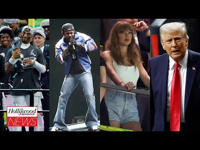 Super Bowl LIX: Kendrick Lamar Makes Political Statement, Taylor Swift Shakes Off Haters | THR News