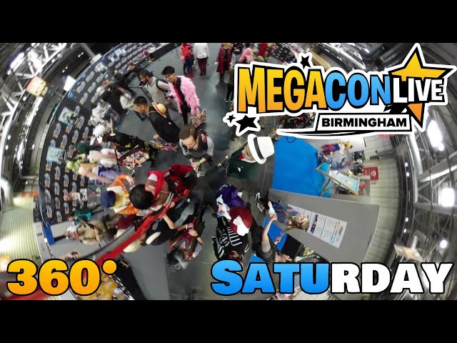 MegaCon Birmingham Saturday 2023 360° Tour - The Mystery of The Meet-Up Area