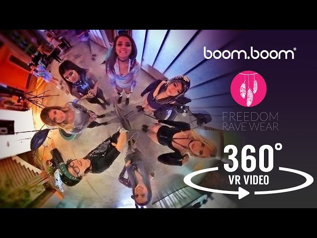 4K 360 Behind The Scenes Boom Boom Energy And Freedom Rave Wear Video Shoot