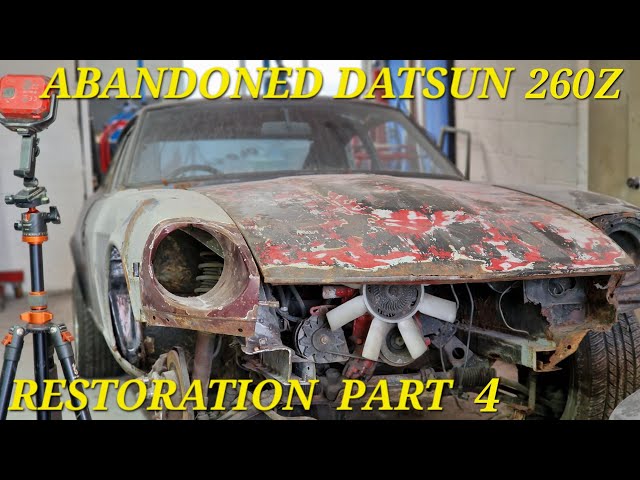 Datsun 260Z Restoration Part 4 - Rebuilding The Front Quarter