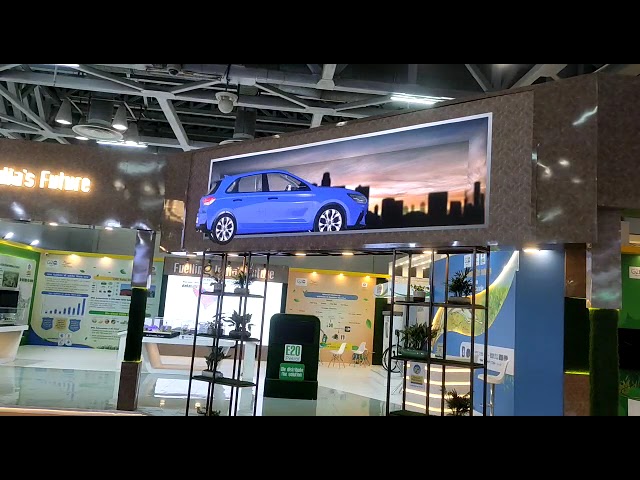 Anamorphic Display LED Screen with 3D Content