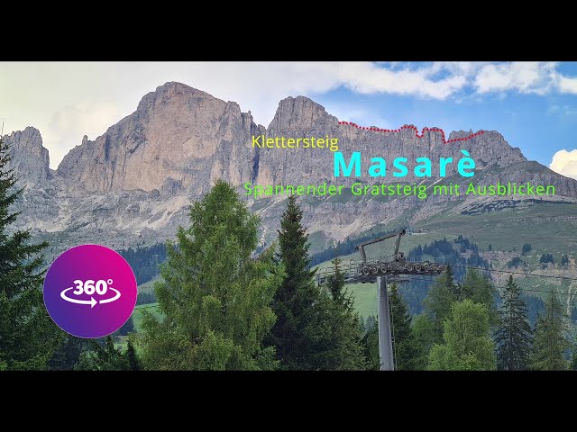 Masarè 360° via ferrata (C) time lapse