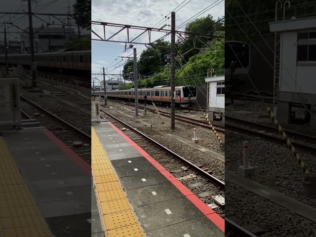 [JR Chuo Line E233 series 0 train *Partial 50x video (May 2023, JR Toyota Station)]