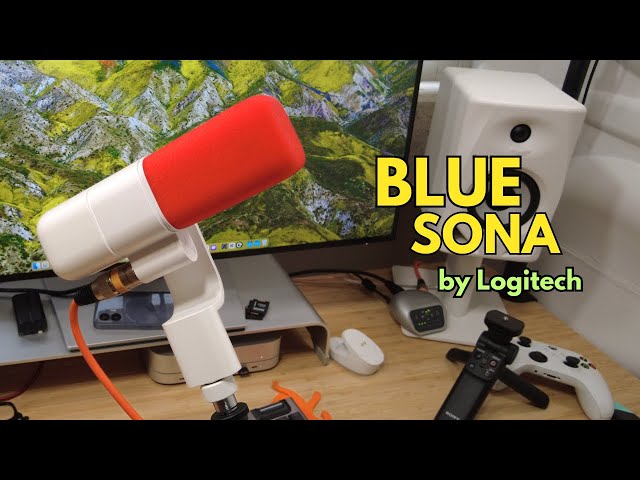 Blue Sona by Logitech (Yeti Studio) | The microphone for content creators