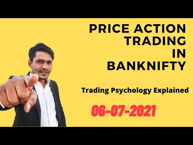 Price Action Trading in Bank Nifty | 06/07/2021 | Trading Hunk