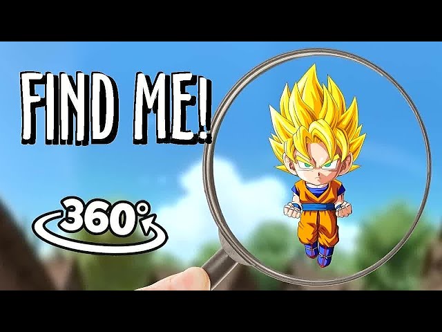 Find Super Saiyan Goku in this 360° 4K VR Video!