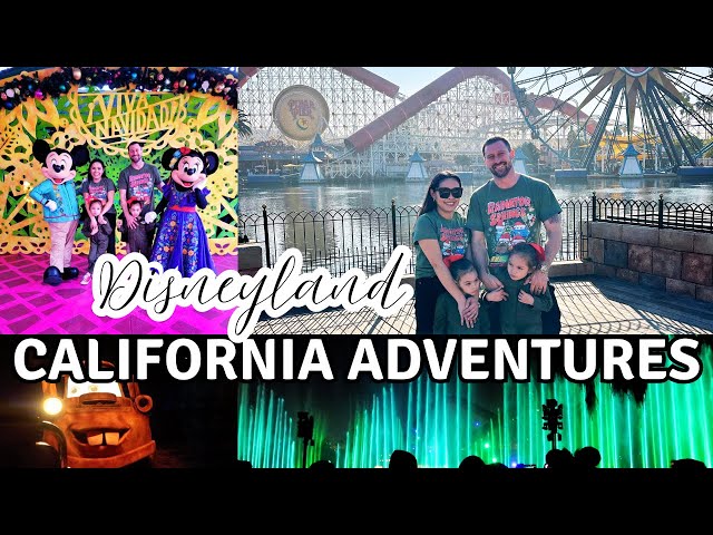 DISNEYLAND CALIFORNIA ADVENTURES VLOG 2024