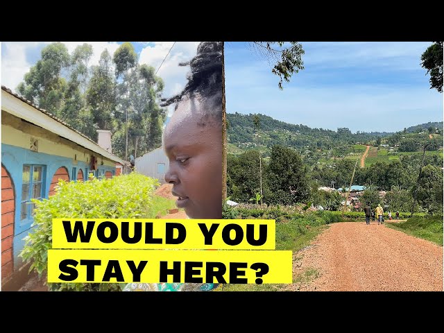 VISITING A TRADITIONAL AFRICAN HOUSE -How some people in Kenya live .Kenya Travel Vlog 2022