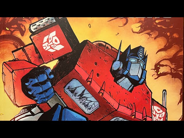 TRANSFORMERS: by Daniel Warren Johnson is the real deal. How did this happen?