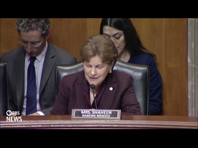 WATCH: Sen. Shaheen questions Rubio in confirmation hearing | Trump confirmation hearings