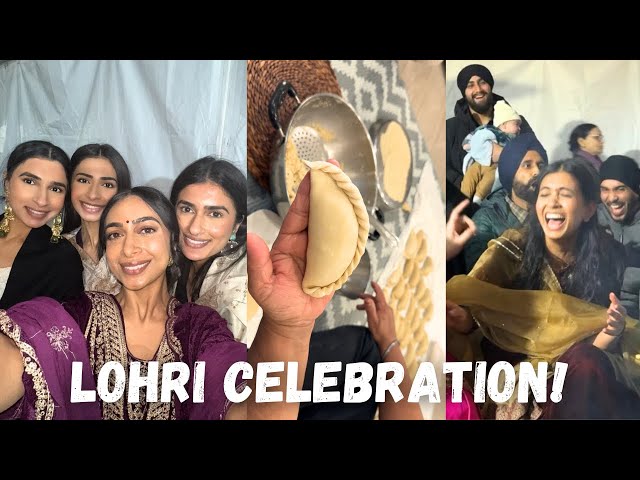 LOHRI CELEBRATION WITH THE FAMILY | VLOG | AMRIT DHALIWAL